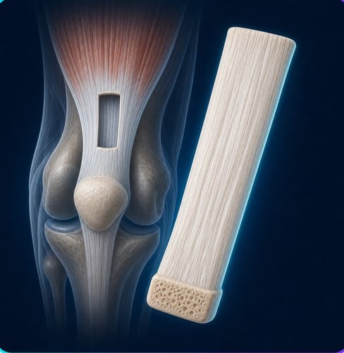 Quadriceps tendon ACL graft